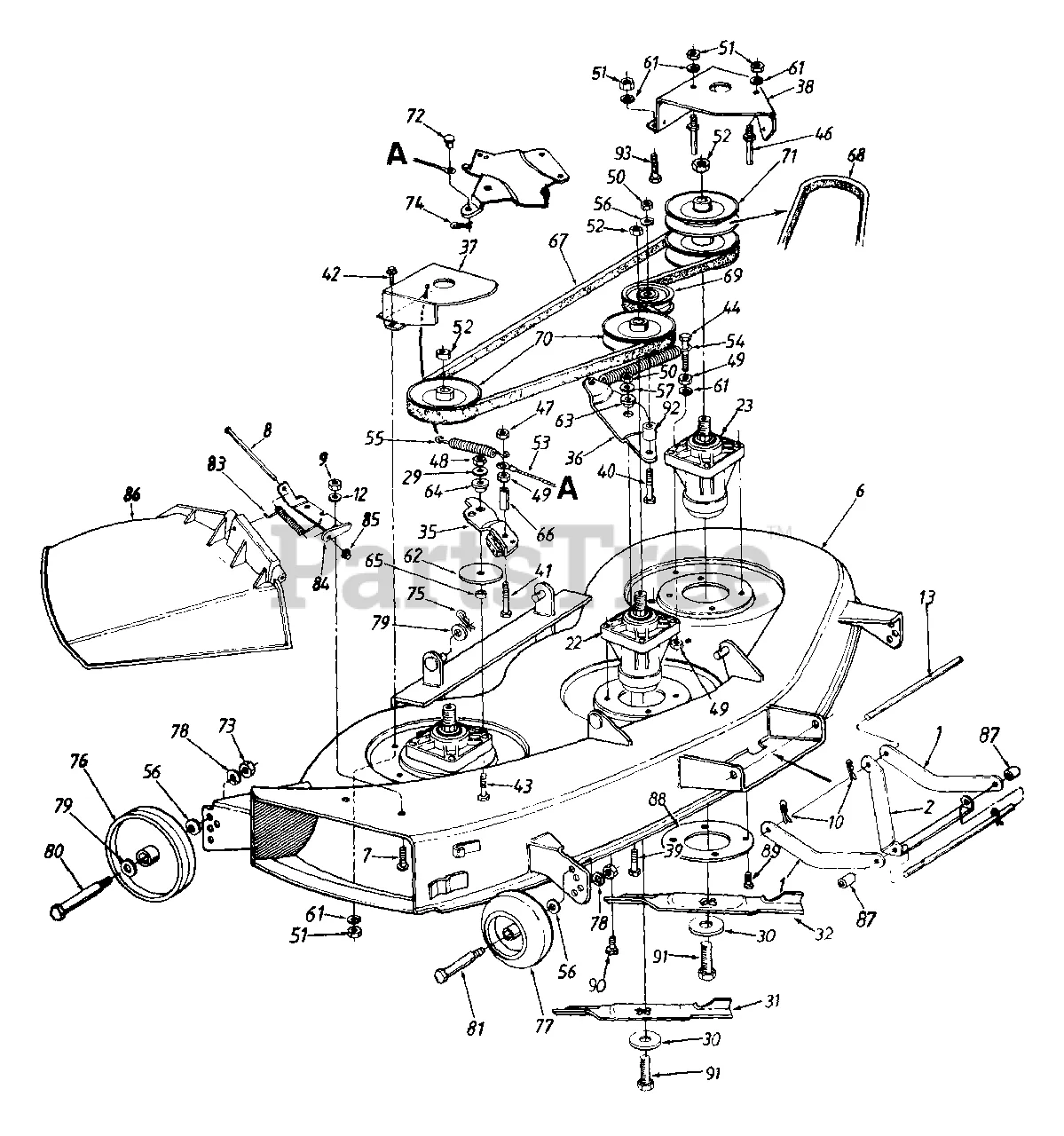 Mtd Yardman Belt Diagram