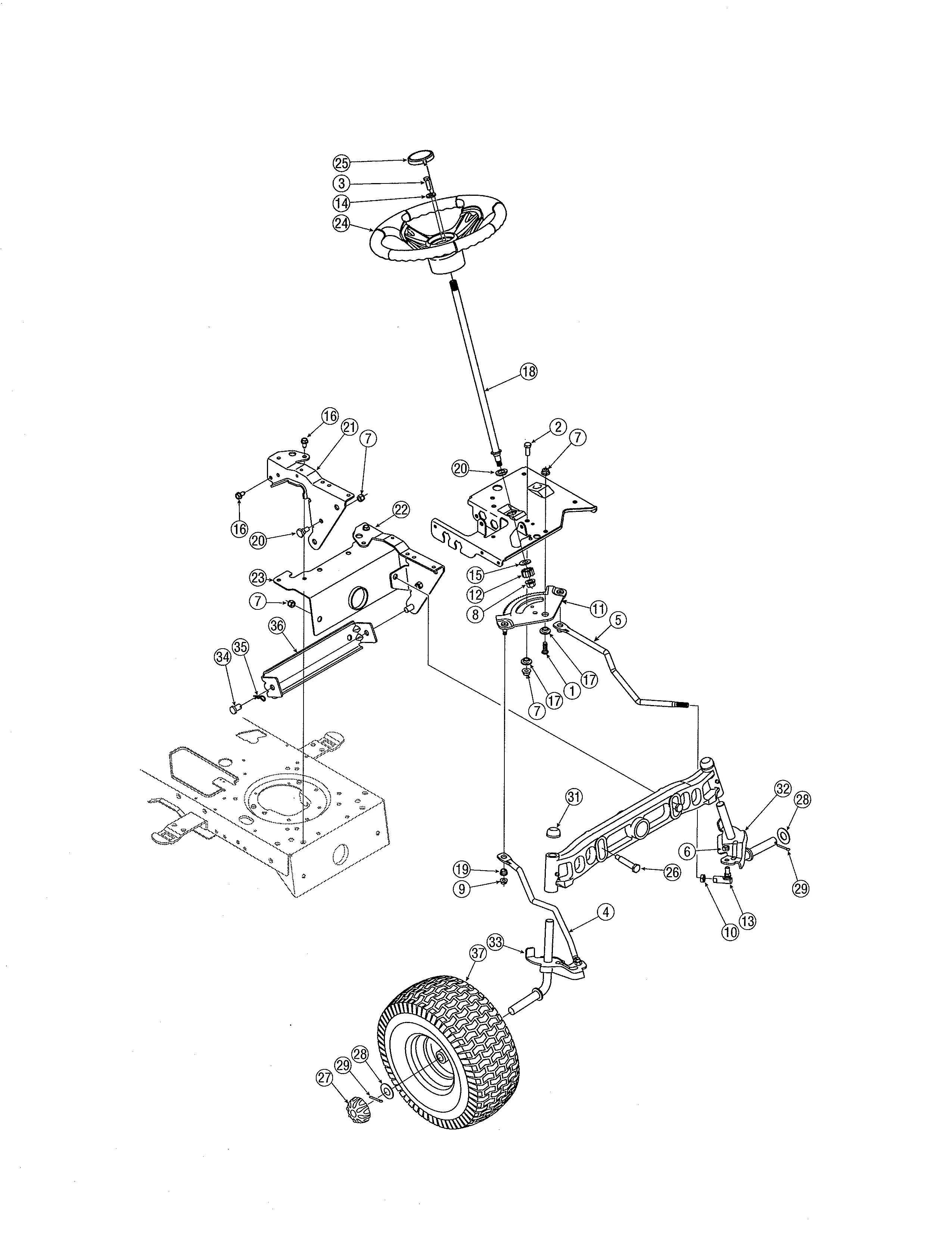 Mtd Yardman Lawn Mower Parts Diagram