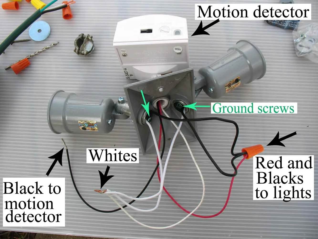 Multiple Motion Sensor Wiring Diagram