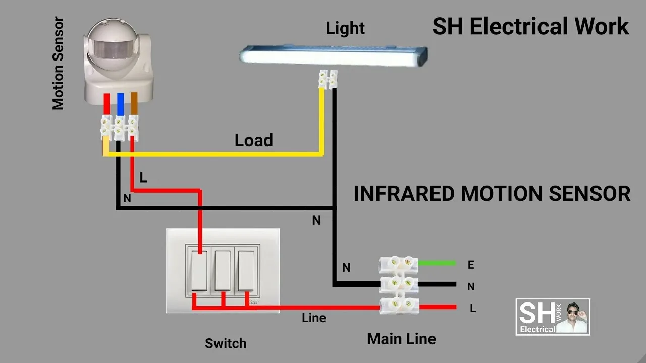 Multiple Motion Sensor Wiring Diagram