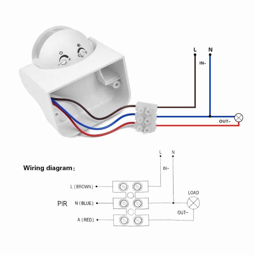 Multiple Pir Sensor Wiring Diagram Honeywell Pir Sensor Wiri