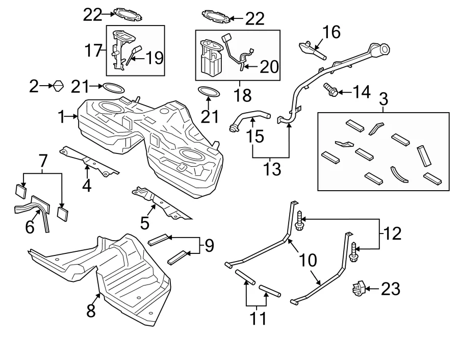 Mustang Fuel System Diagram