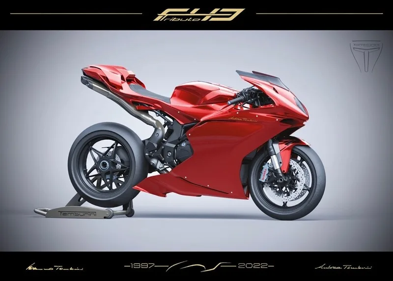 Mv Agusta Tamburini Corse F43 รุ่นพิเศษ อุทิศให้นักออกแบบ F4