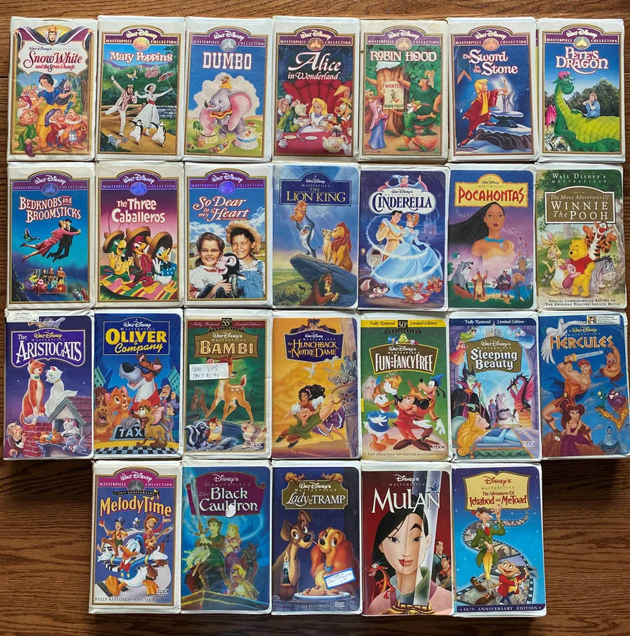 My Walt Disney Masterpiece Collection By Richardchibbard On Deviantart