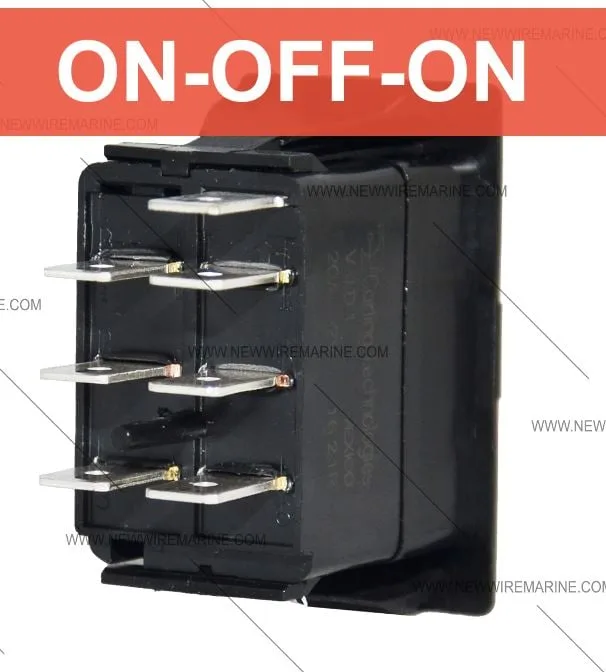 Nav Anc Rocker Switch Carling Contura Ii Illuminated New Wire Marine