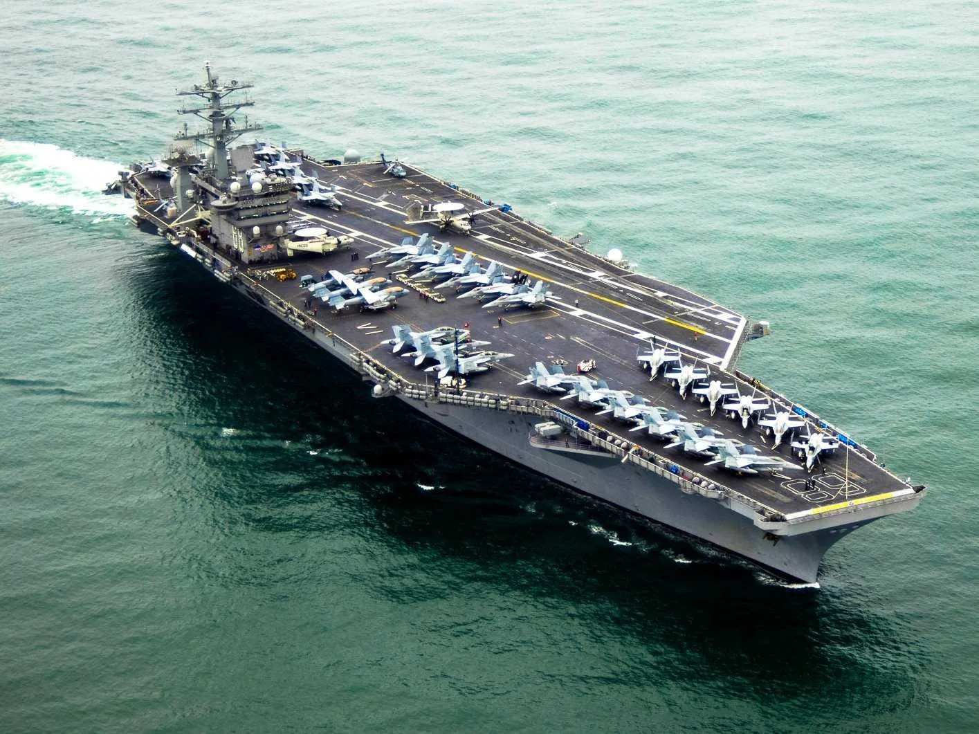 Navy Carrier Strike Group Rerouted For Possible Help In Syria Business Insider