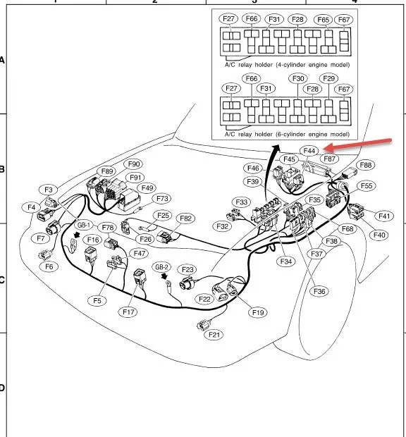 Need 2001 Outback Wiring Diagram Sbf4 Ckt Subaru Outback Forums