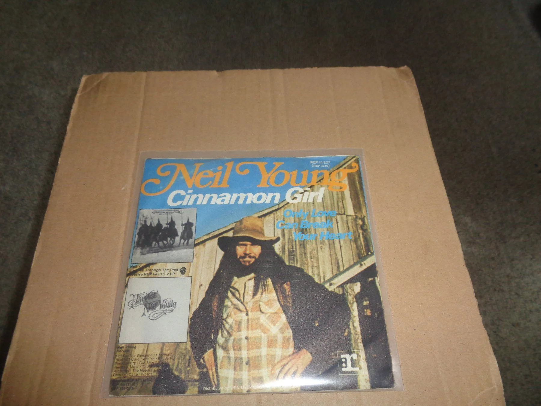 Neil Young Cinnamon Girl Single Top Zustand Rarität1973 Neu Gemäss Beschreibung In