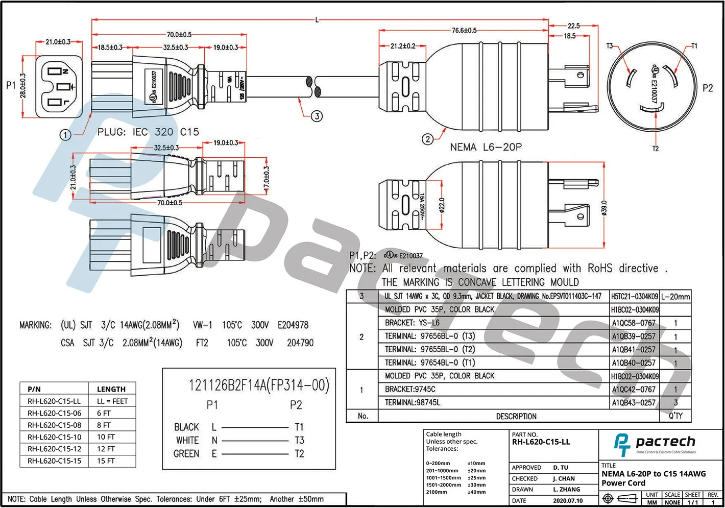 Nema L6 20P Wiring Diagram Craftsive