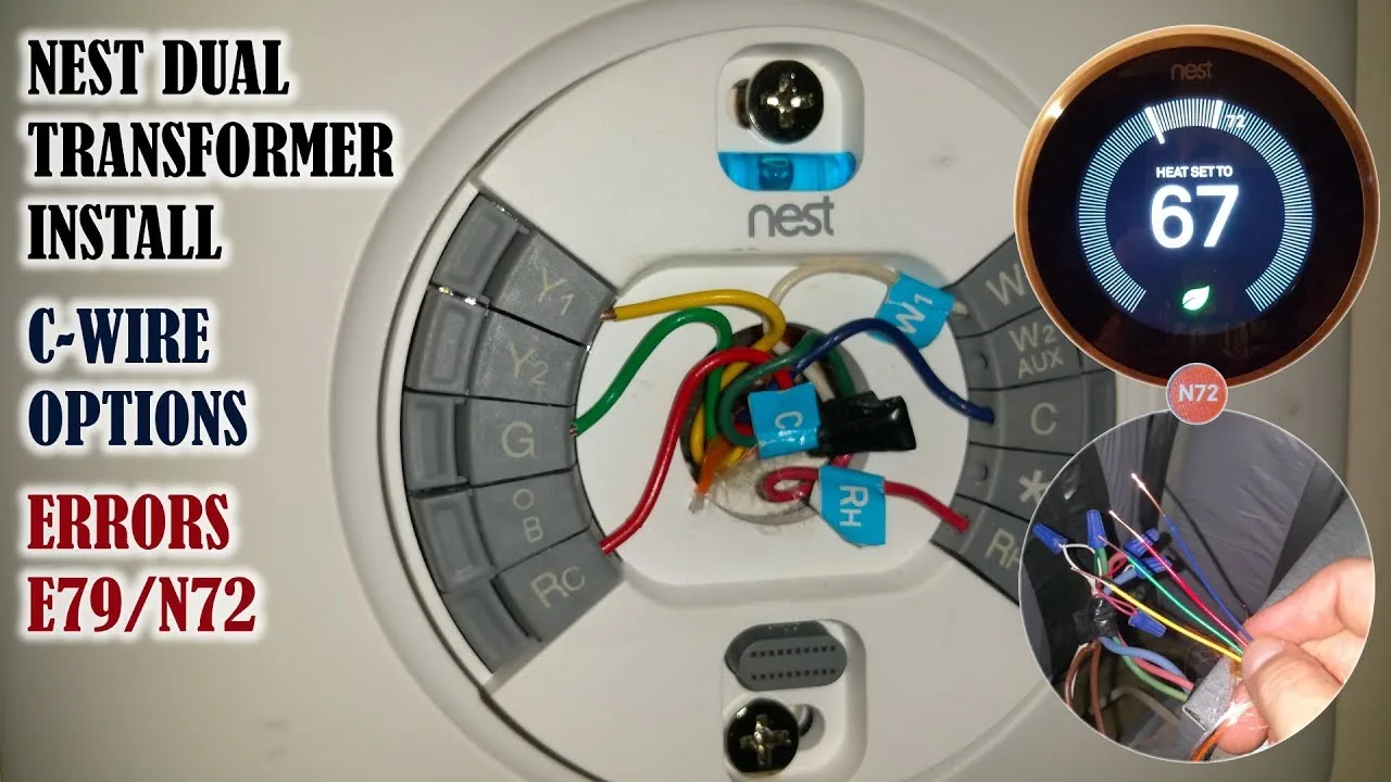 Nest Thermostat Wiring Dual Zone Dual Zone Thermostats To Ne