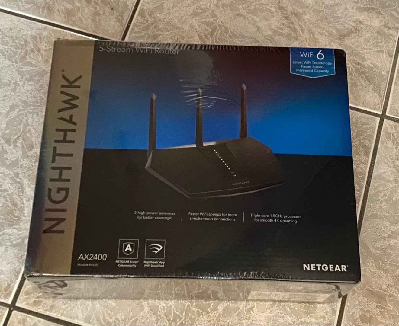 Netgear Nighthawk Ax 5 Stream Ax2400 Wifi 6 Router Rax30 Routers