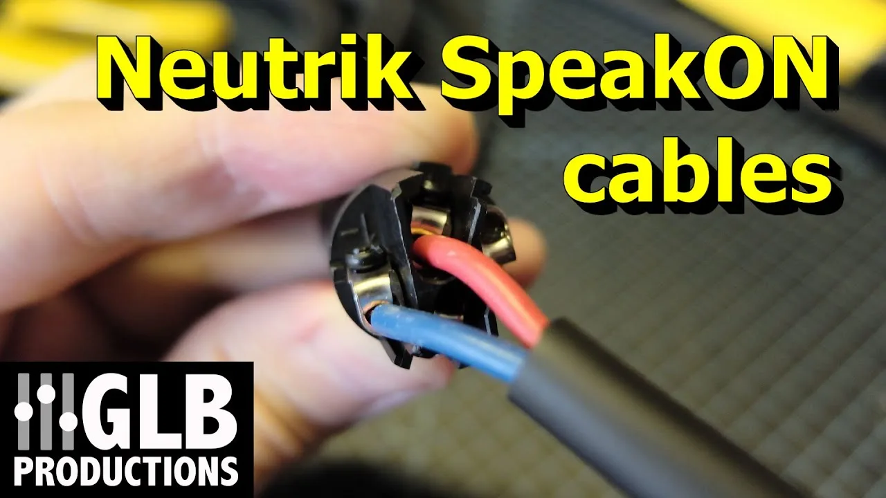 Neutrik Speakon Wiring