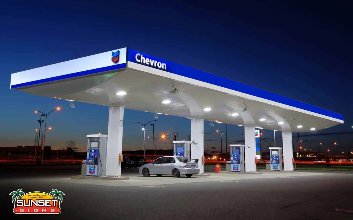 New Gas Station Signs Design Fabrication Installation