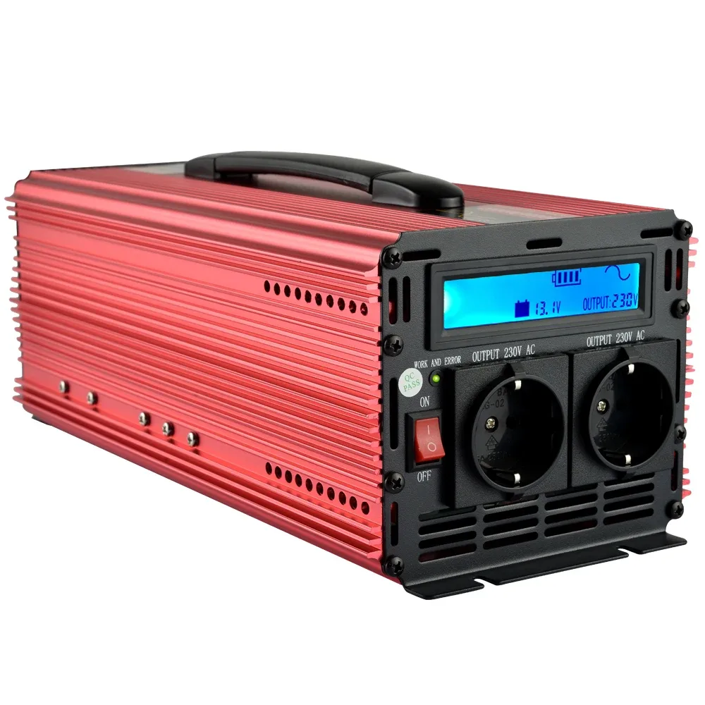 New Inverter 12V 220V 2200W 2000W 4000W Pure Sine Wave Inverter Converter Dc 12V To Ac220V 230V