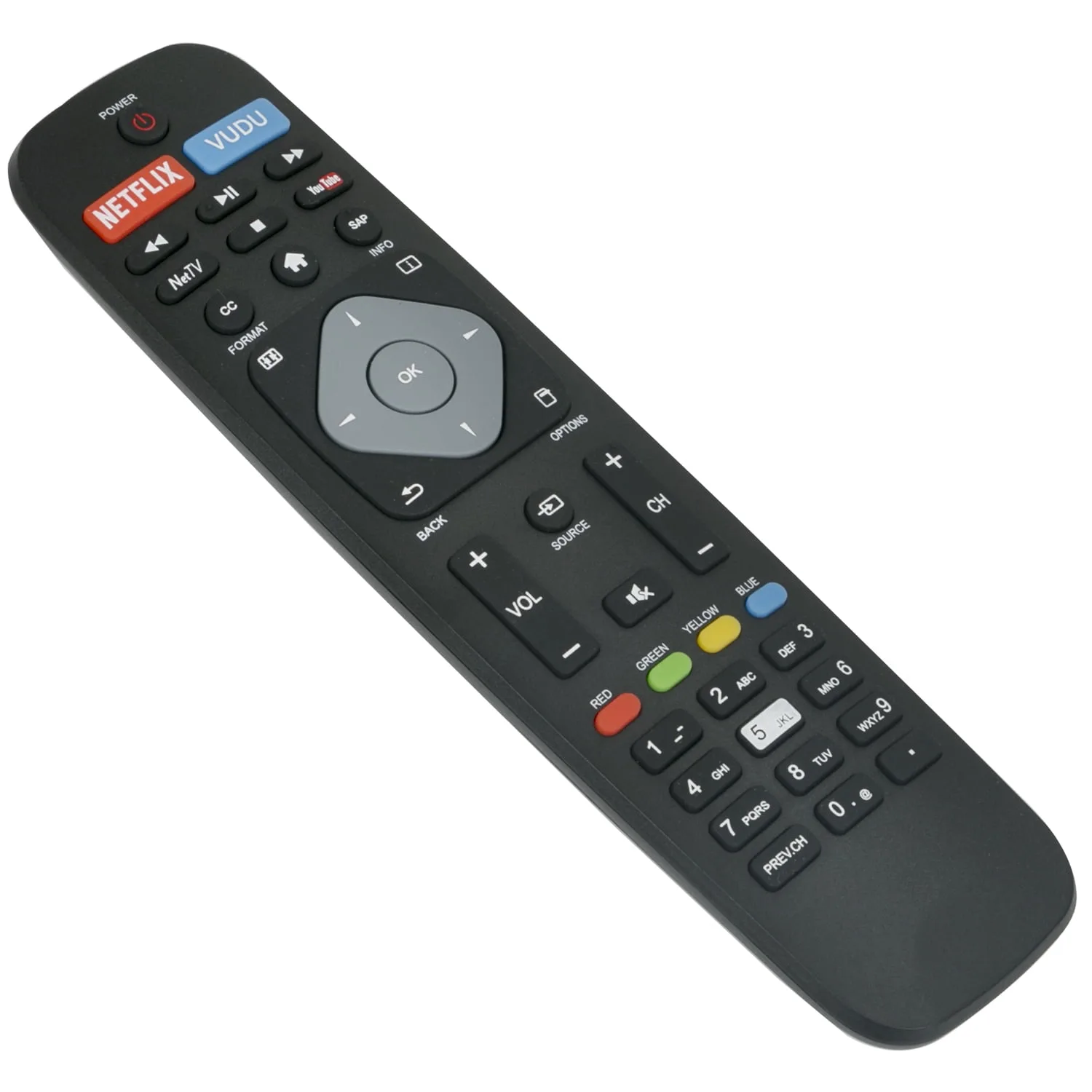 New Remote Control For Philips Tv 50Pfl4901 43Pfl4902 50Pfl5601 50Pfl6902 50Pfl6602 55Pfl5402