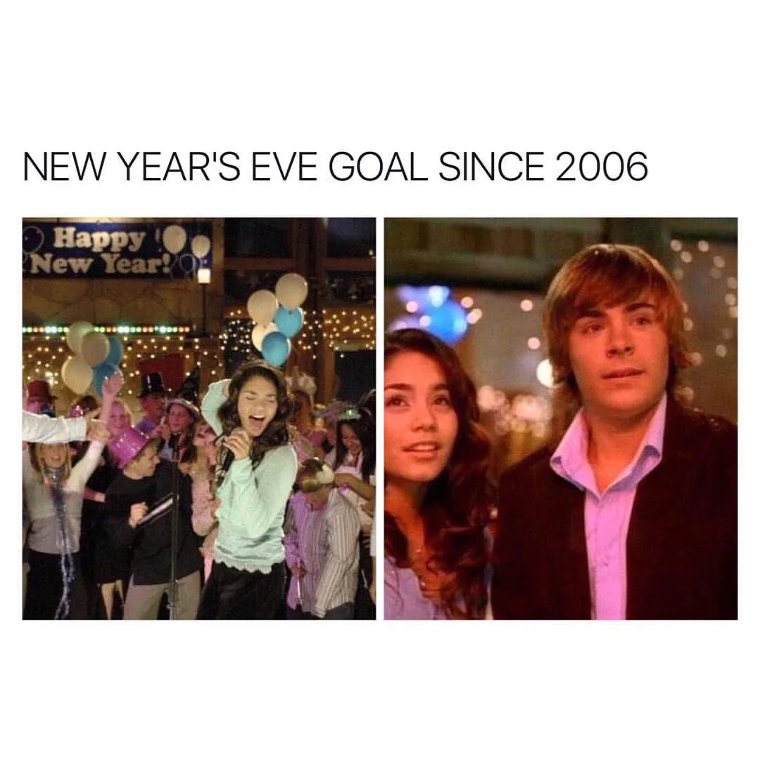 New Years Eve Goal Since 2006 Funny