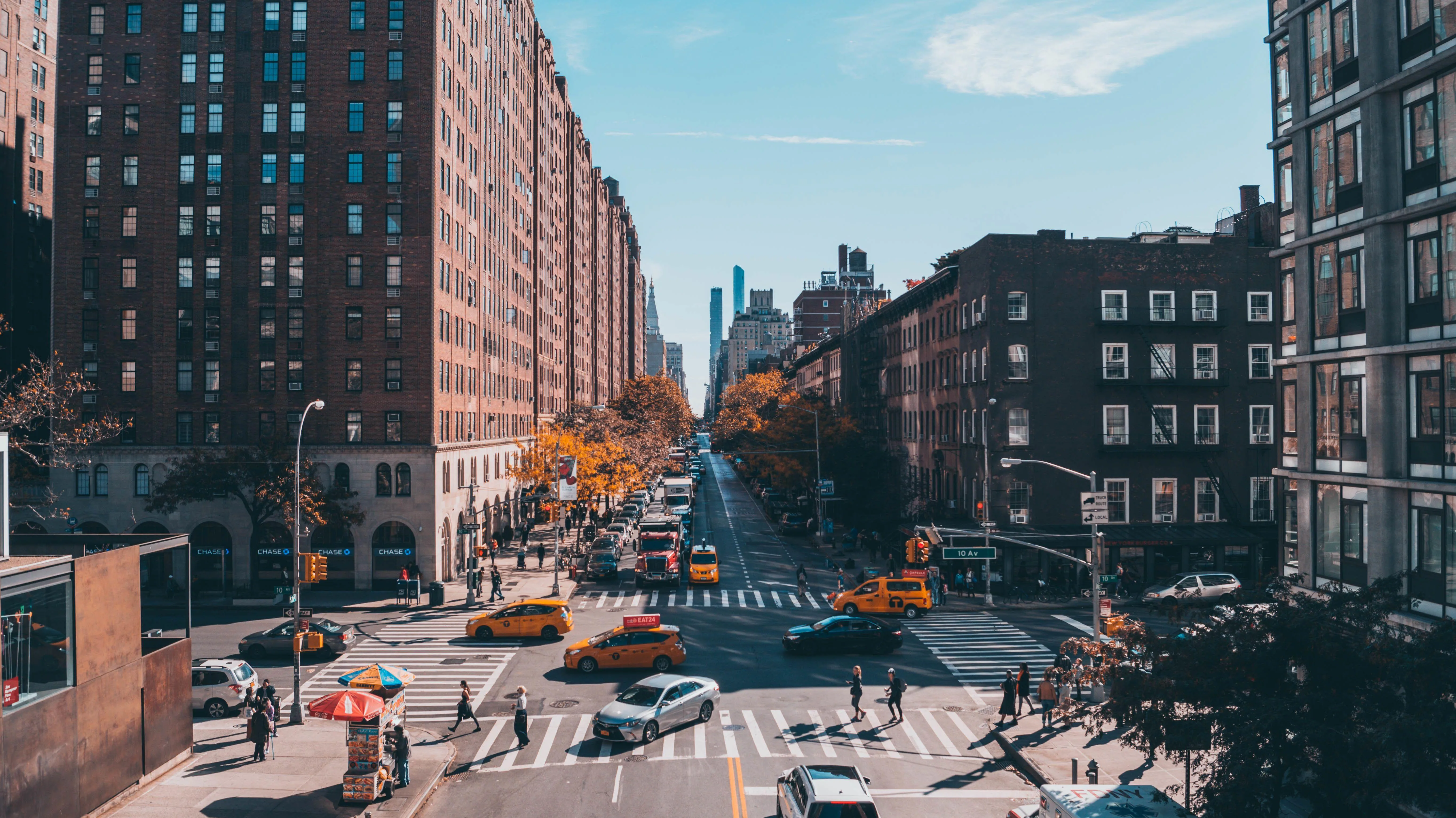 New York Street Wallpapers Top Free New York Street Backgrounds Wallpaperaccess