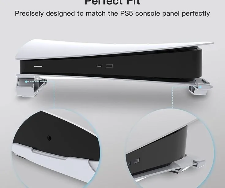 Nexigo Ps5 Accessories Horizontal Stand Minimalist Design Ps5 Base Stand Compatible With