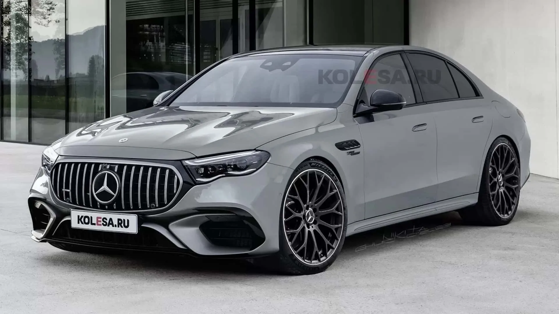 Next Gen Amg E63 Rendering Previews Performance Sedan S New Look