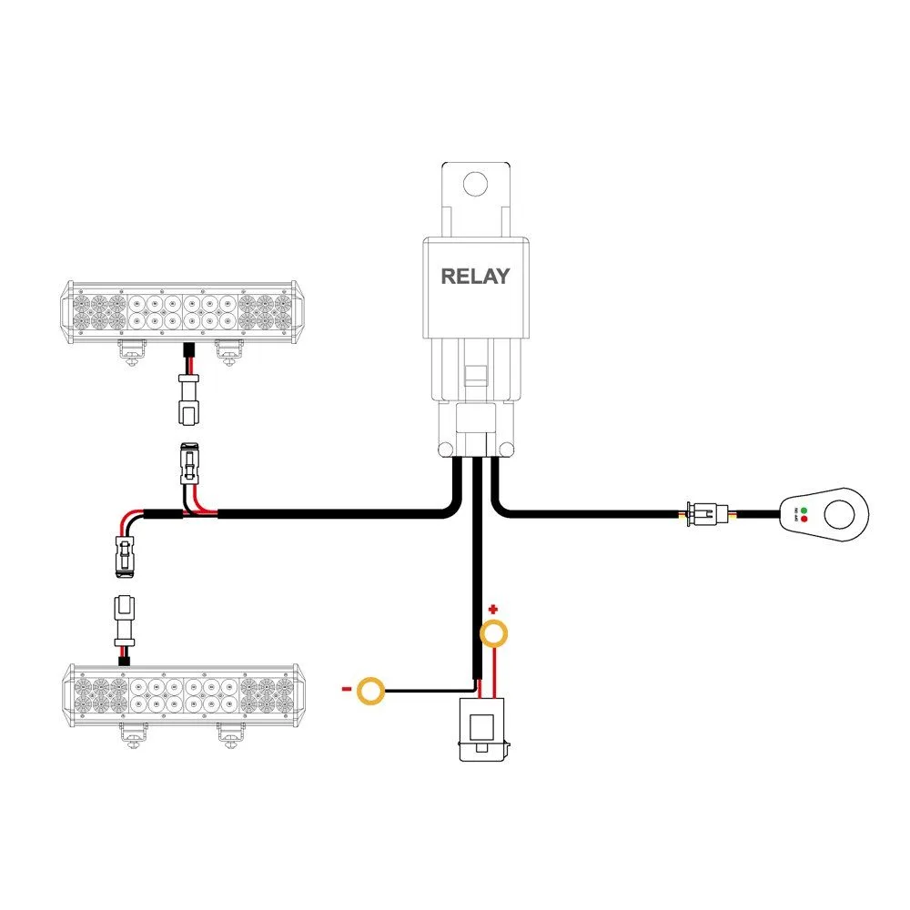 Nilight Light Bar Wiring Diagram