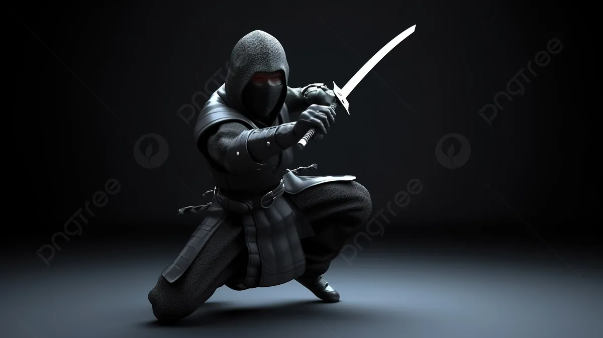 Ninja Warrior Wallpaper 3D