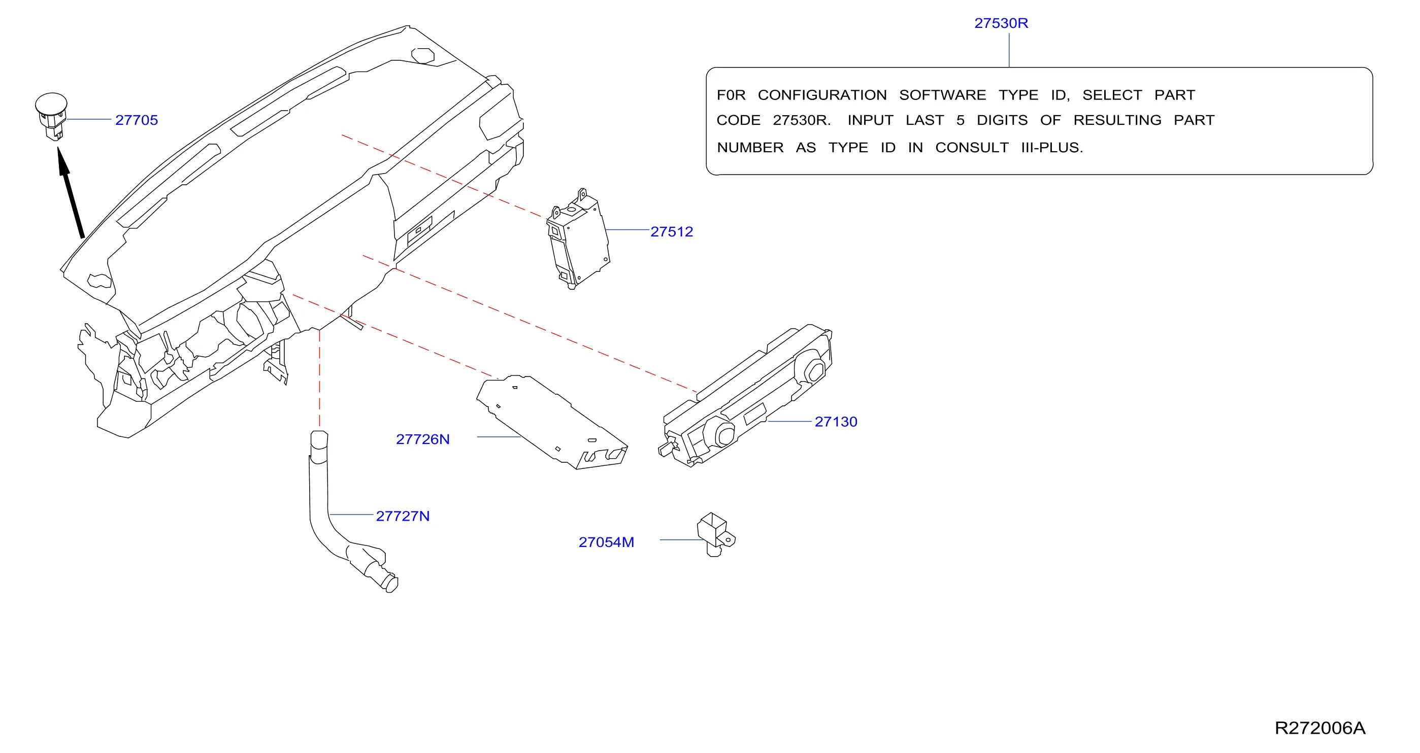 Nissan Altima Base Sensor Sun 27721 3Aa0A Genuine Nissan Part