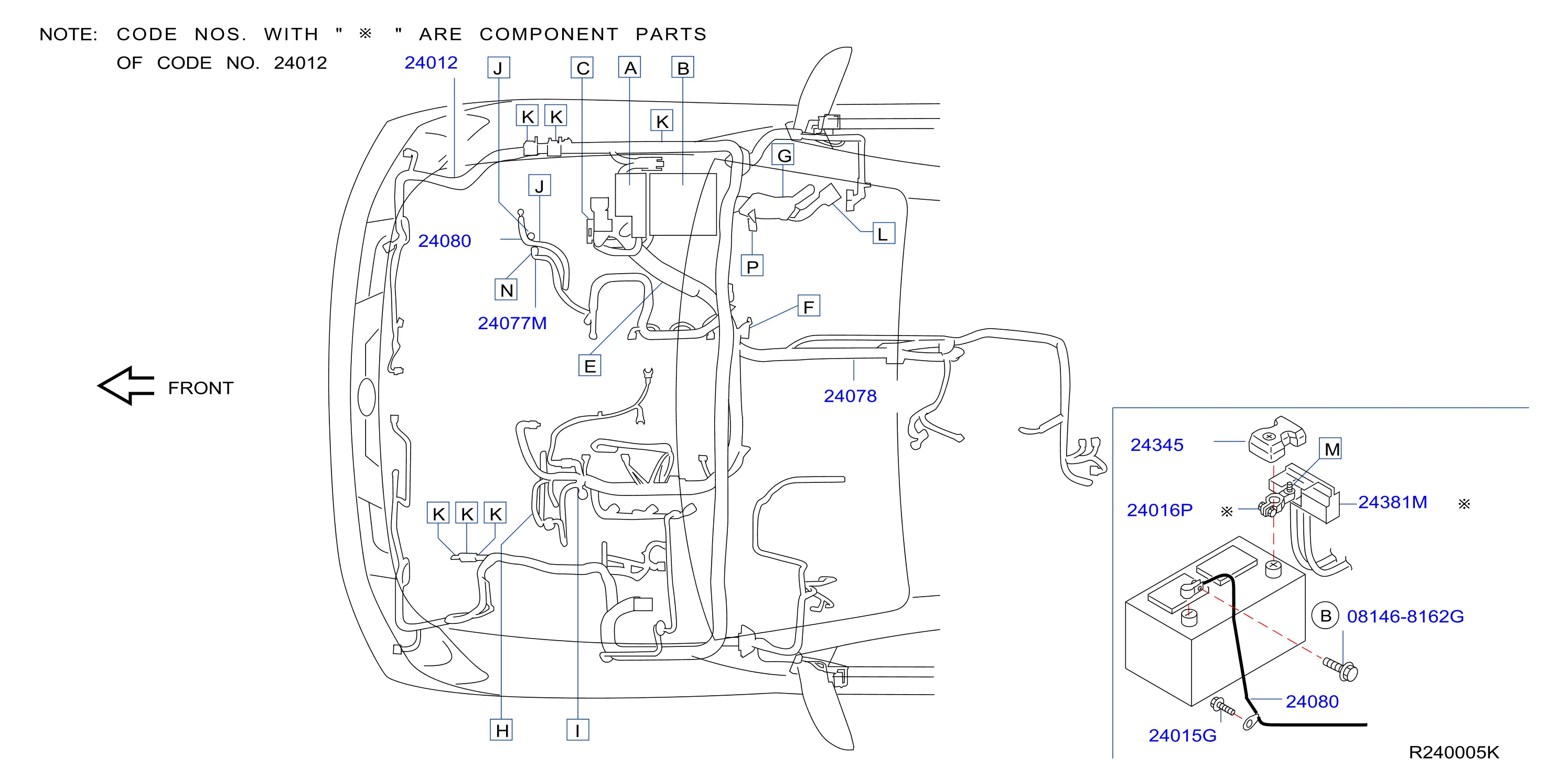 Nissan Armada Controller Unit Ipdm Engine Room Service 284B6 Ze03C My Nissan Part