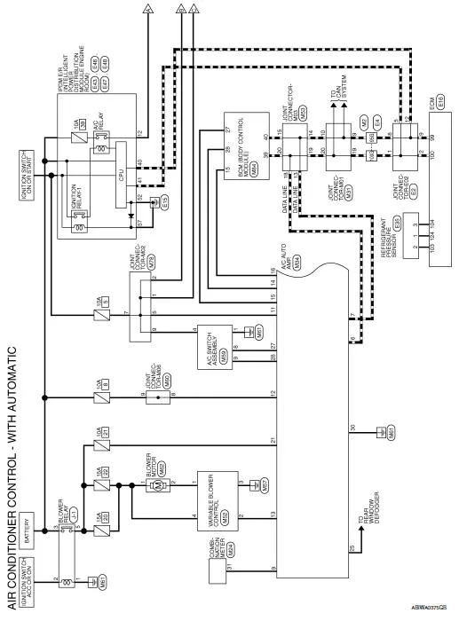 Nissan Sentra Aircon Wiring Diagram Wiring Diagram