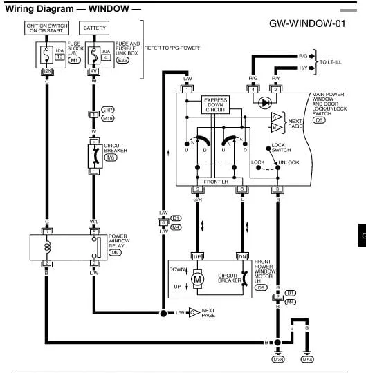 Nissan Sentra N16 User Wiring Diagram