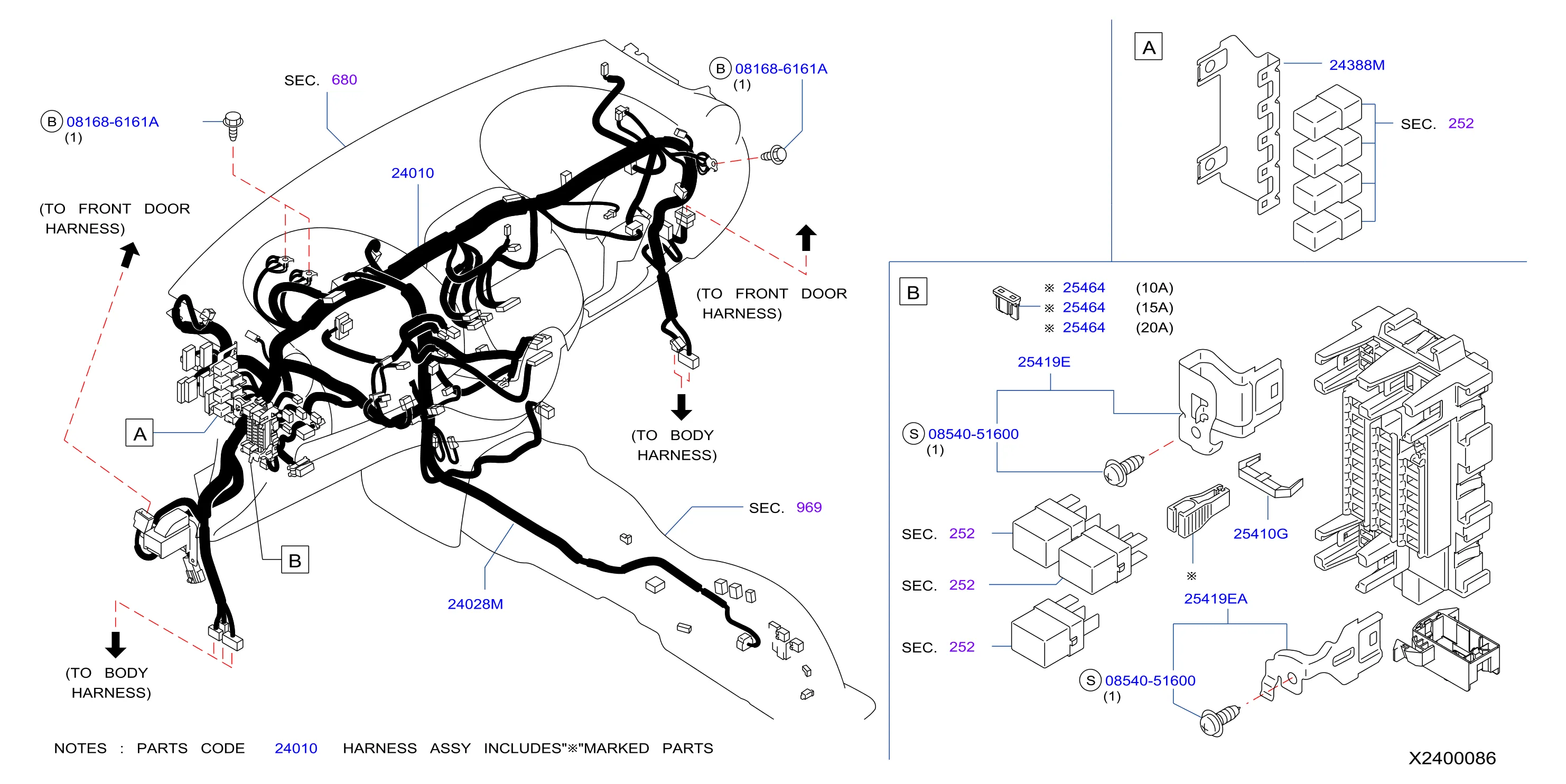 Nissan Versa Harness Engine Room Wiring System Mt 24012 9Kz0A Bill Korums Puyallup Nissan