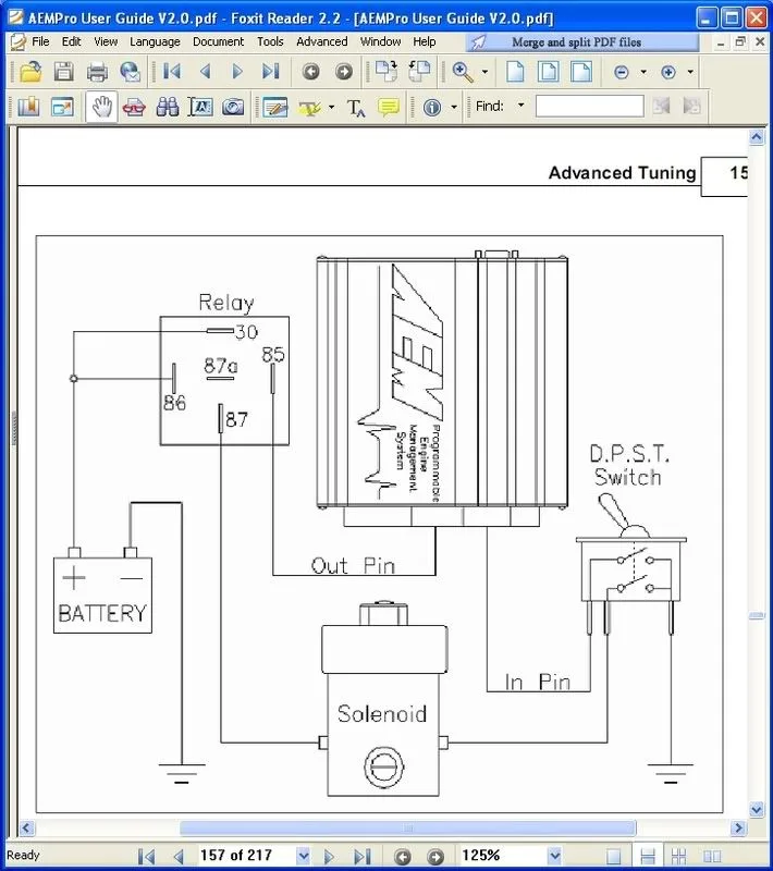 Nitrous Purge Wiring Diagram
