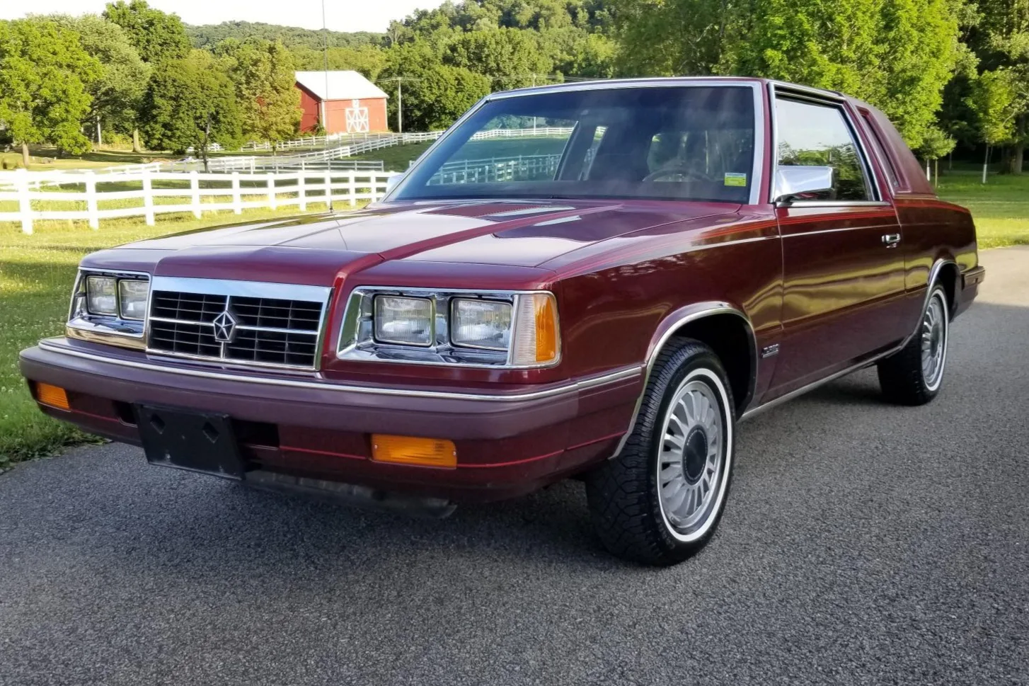 No Reserve 10K Mile 1986 Dodge 600 Turbo Coupe For Sale On Bat Auctions Sold For 9 200 On
