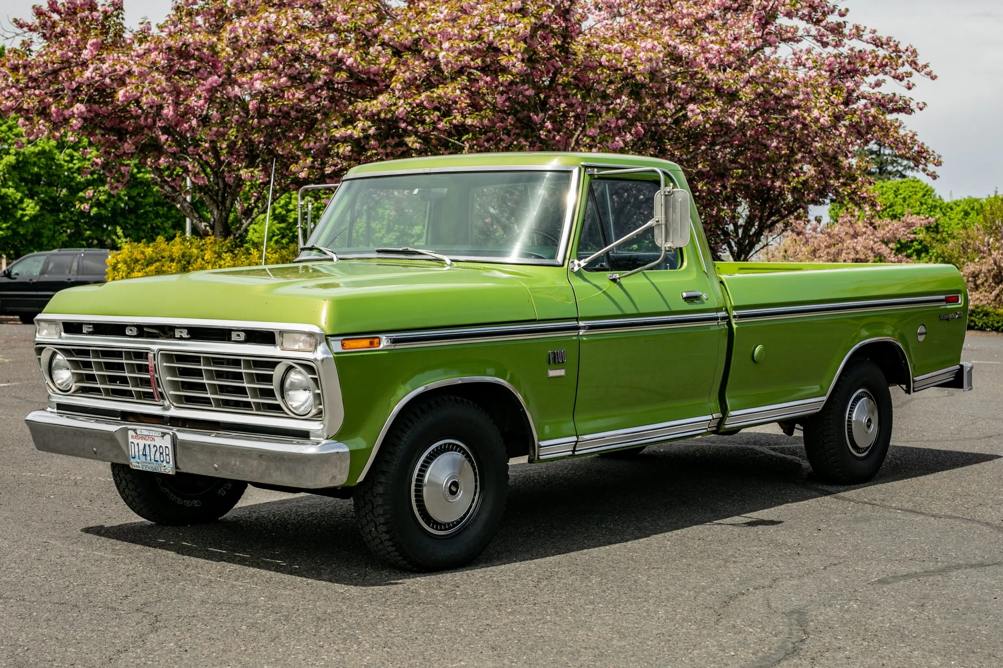 No Reserve 1973 Ford F 100 Ranger Xlt Trailer Special For Sale On Bat Auctions Sold For
