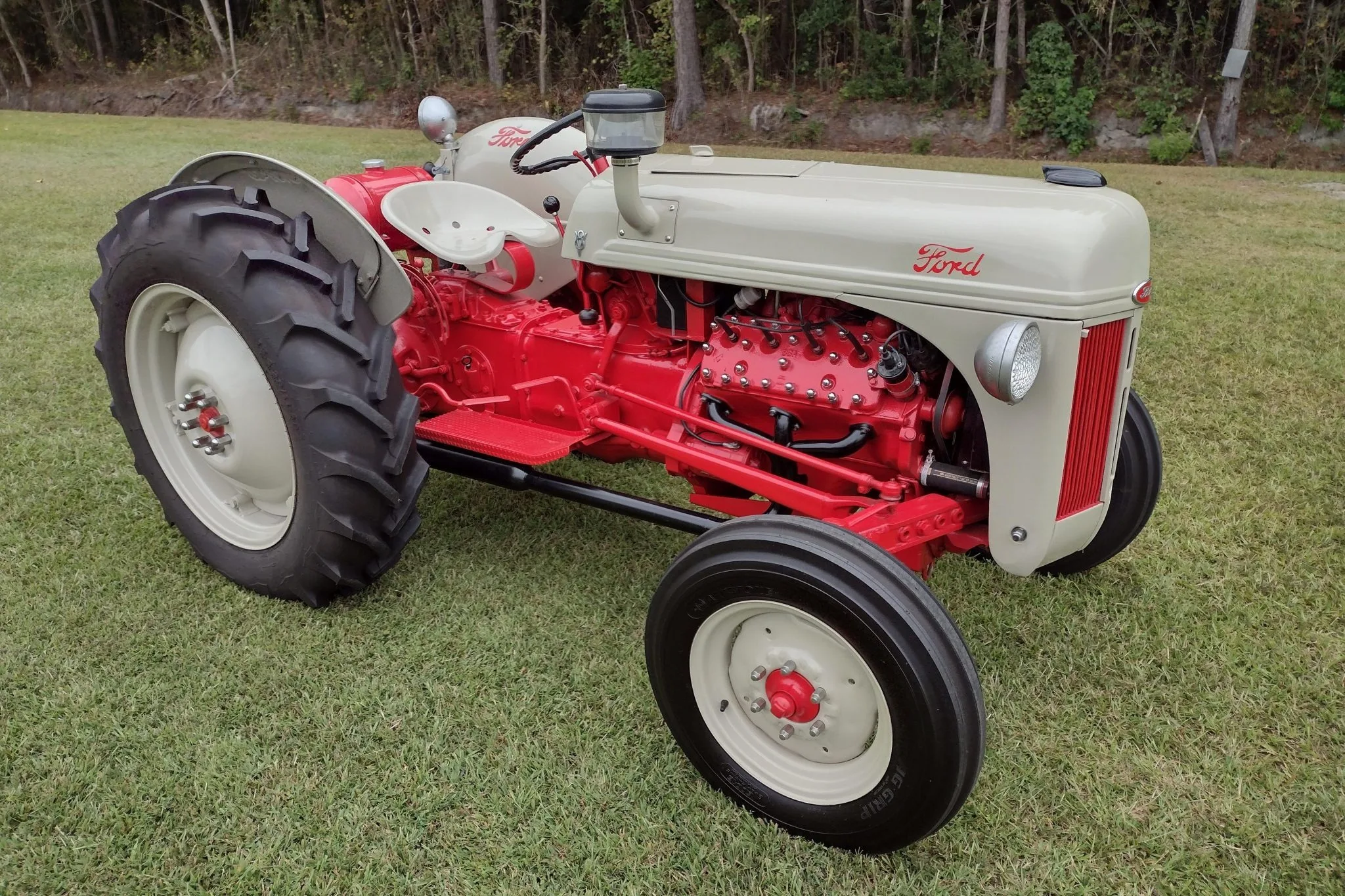 No Reserve Flathead V8 Powered 1952 Ford 8N Tractor For Sale On Bat Auctions Sold For 8 900
