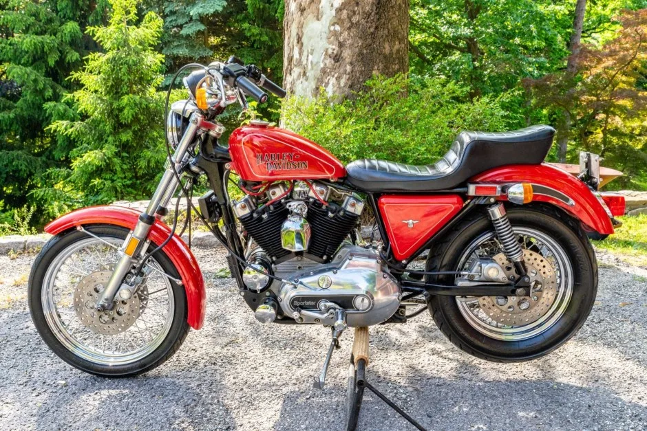 No Reserve Original Owner 1979 Harley Davidson Sportster Hugger For Sale On Bat Auctions Sold