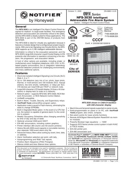 Notifier Nfs2 3030 Wiring Diagram