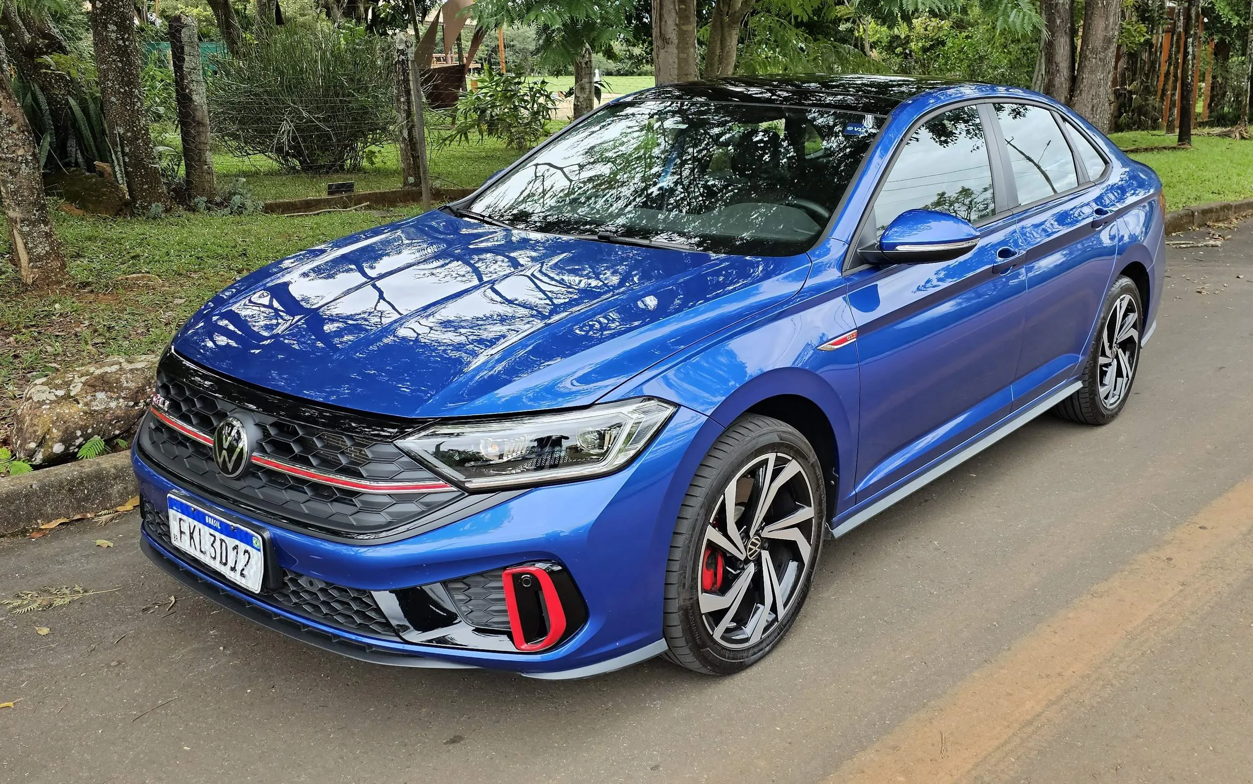 Novo Vw Jetta Gli 2023 Azul Rising Impressões Iniciais