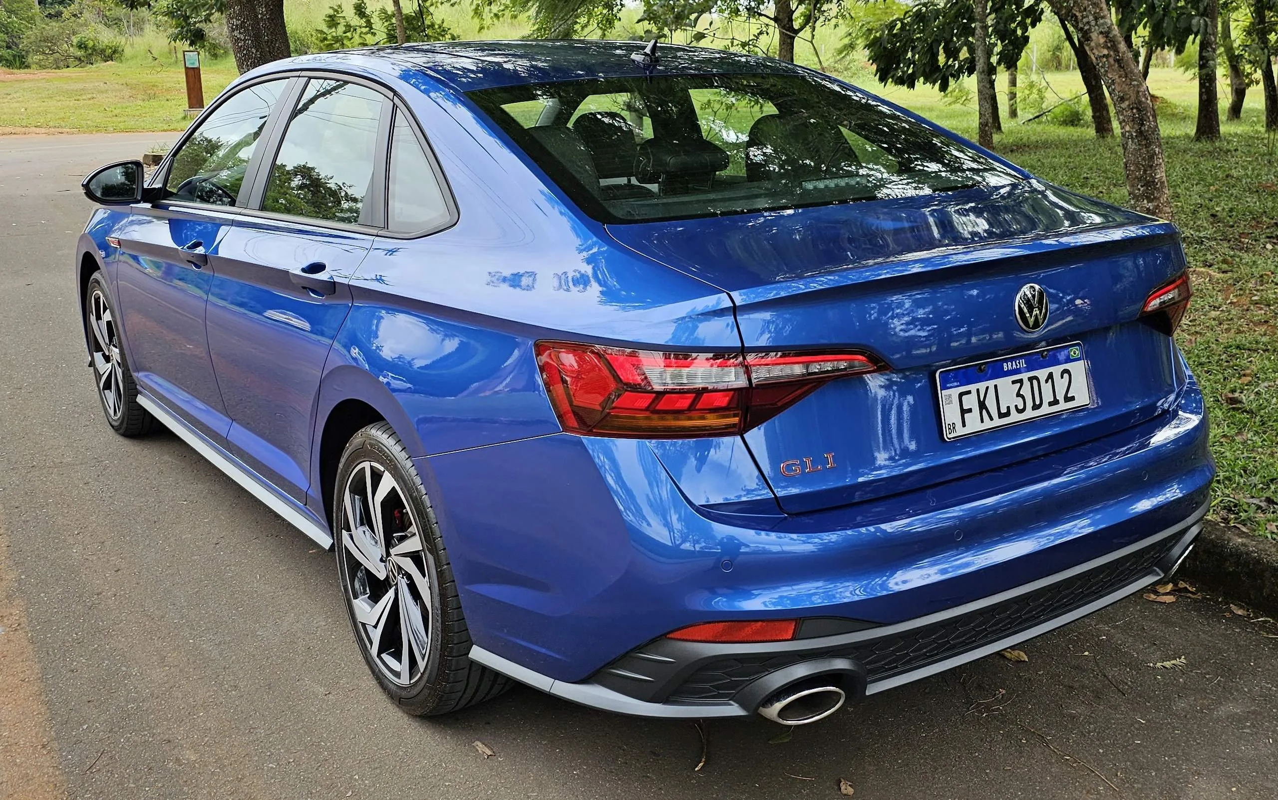 Novo Vw Jetta Gli 2023 Azul Rising Impressões Iniciais