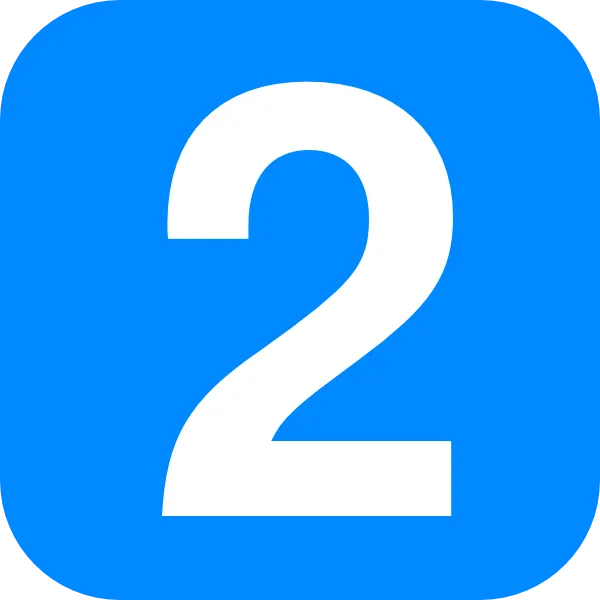 Number 2 Background Decor Transparent