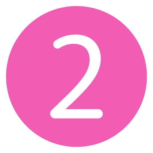 Number 2 Generic Mixed Icon