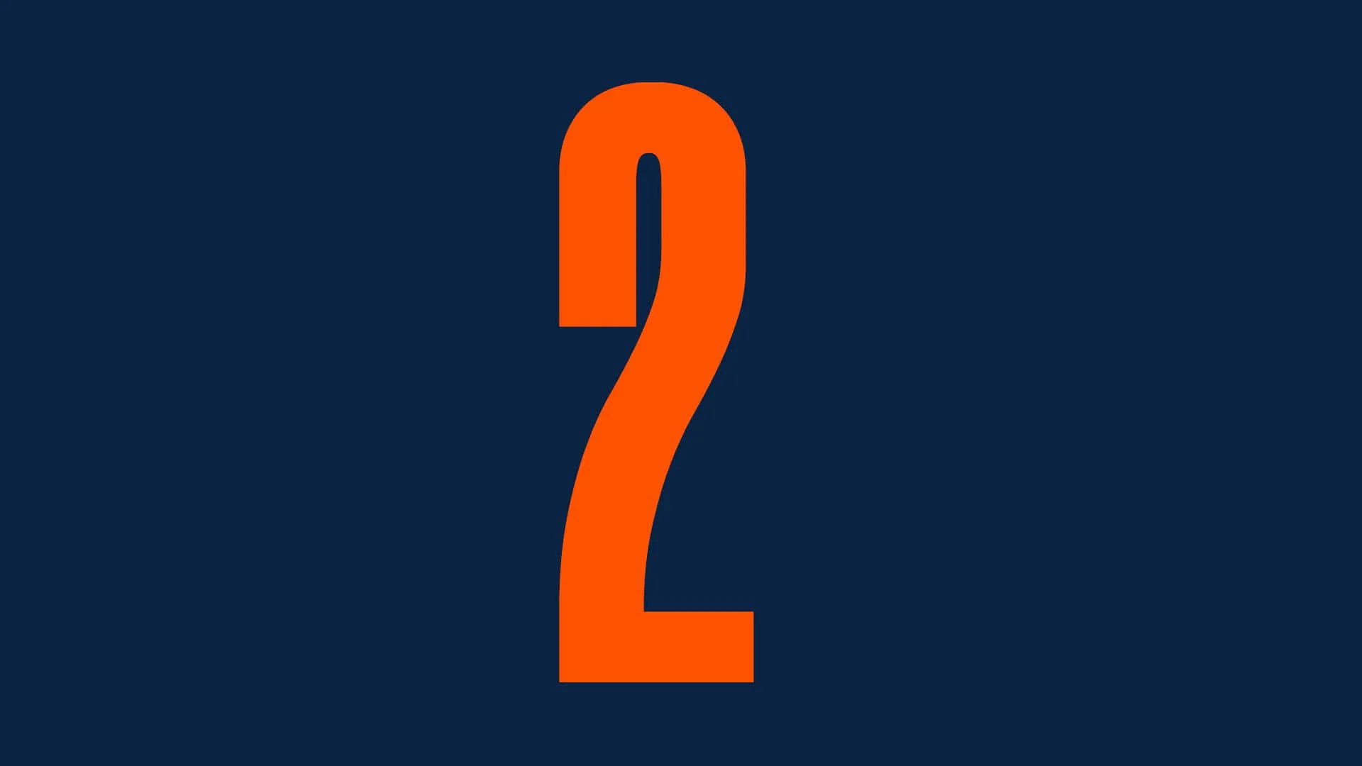 Number 2 Orange