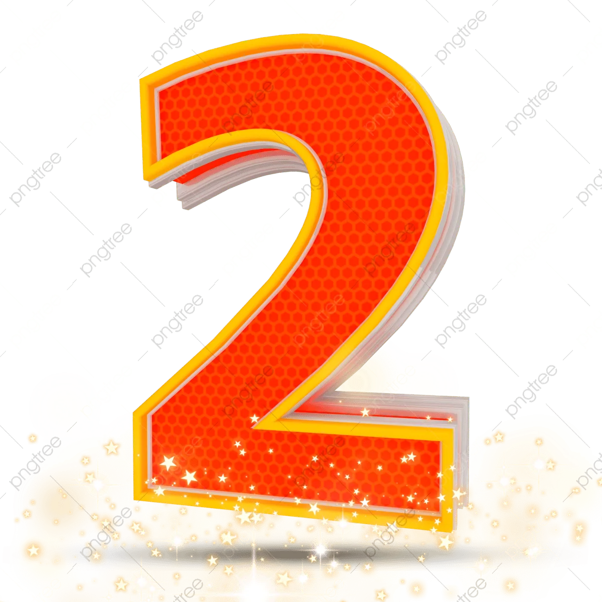 Number 2 Orange