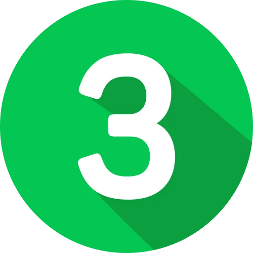 Number 3 Free Education Icons