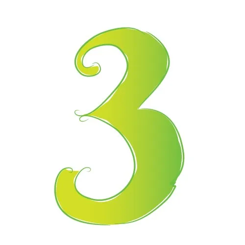Number 3 Icon Vector Images Over 12 000