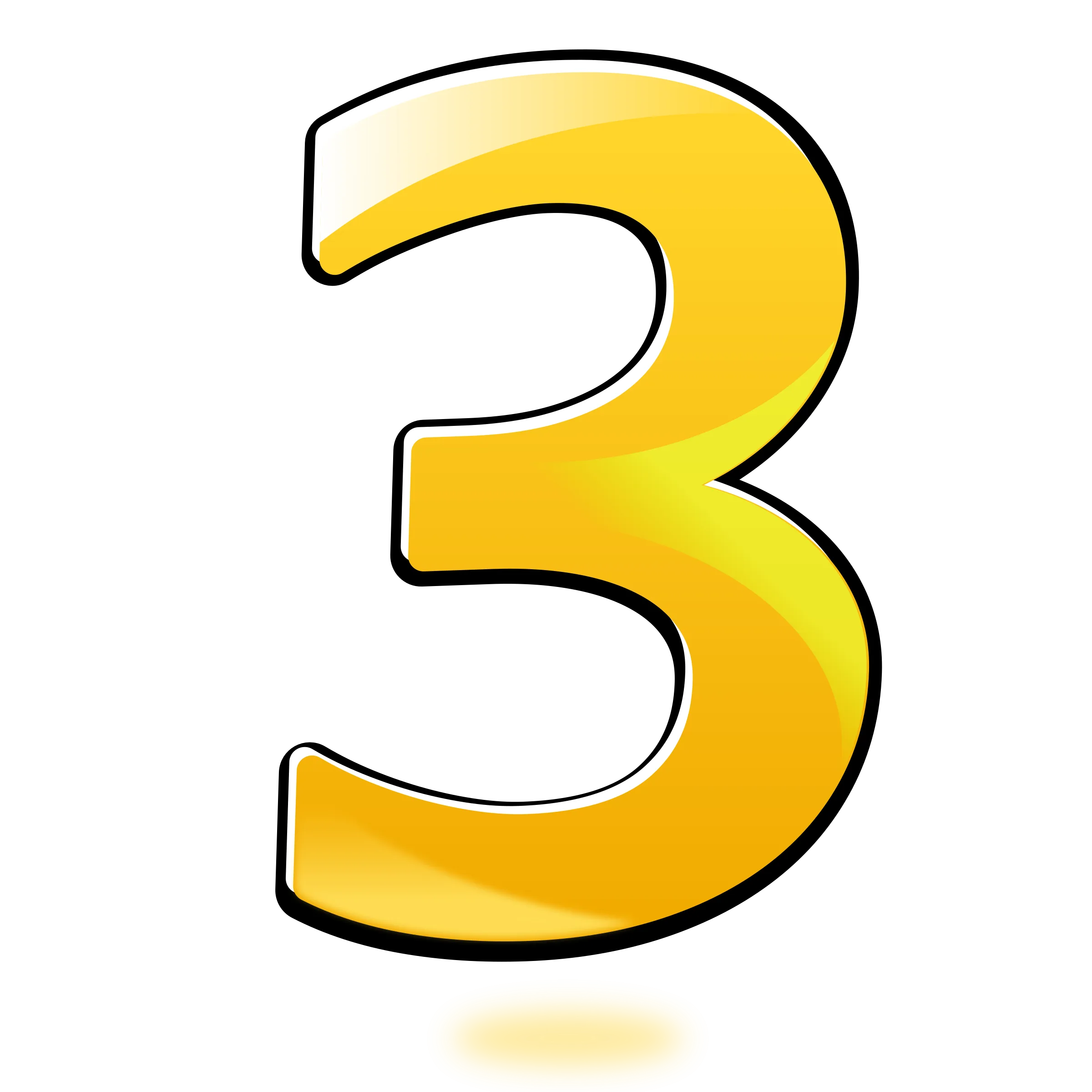 Number 3 Png