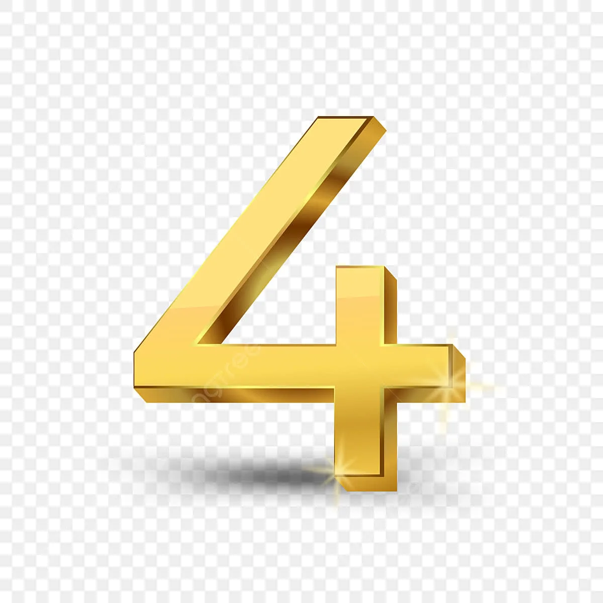 Number 4 Clipart
