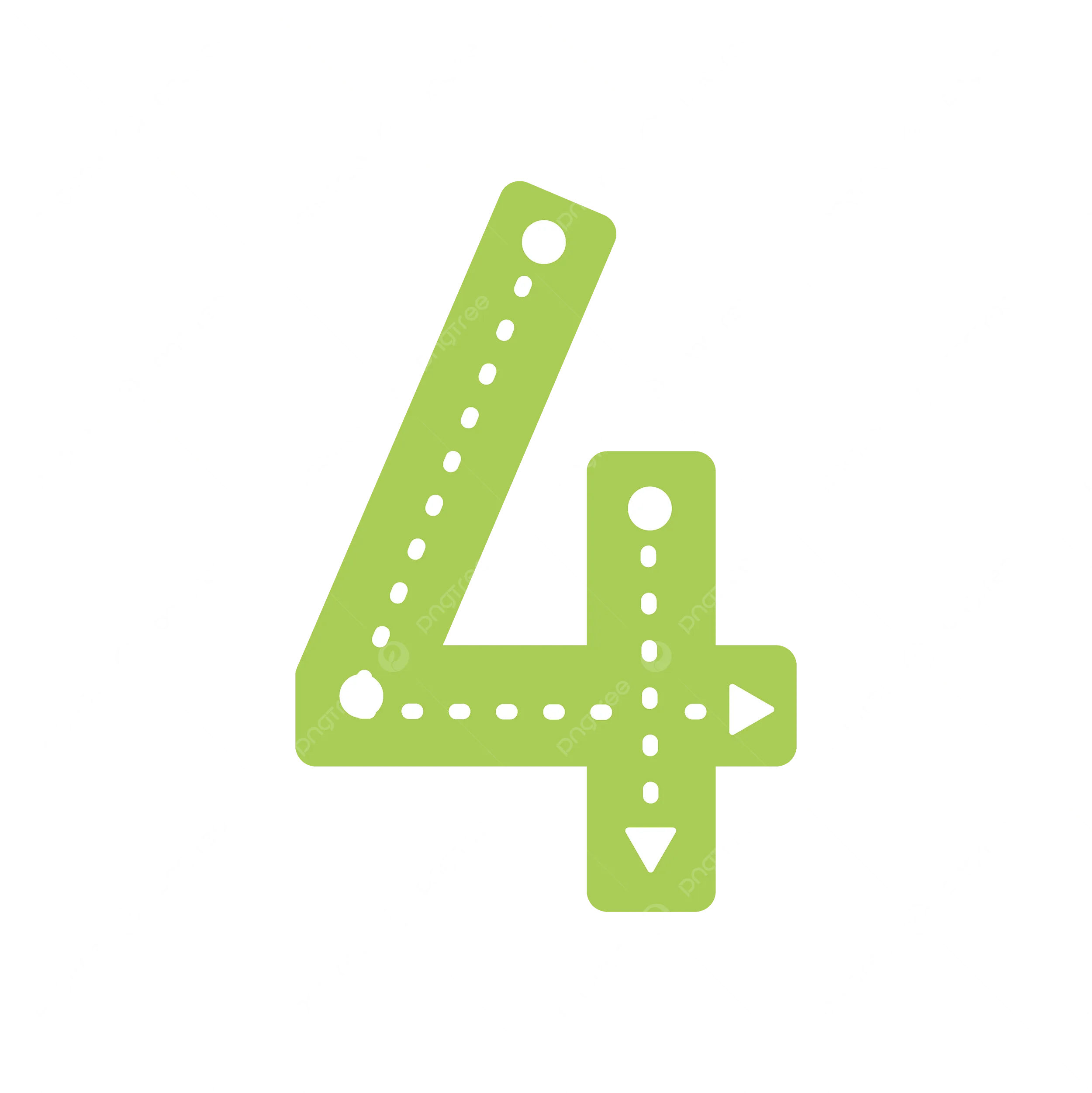 Number 4 Vector Number Number 4 Four Png And Vector With Transparent Background For Free Download