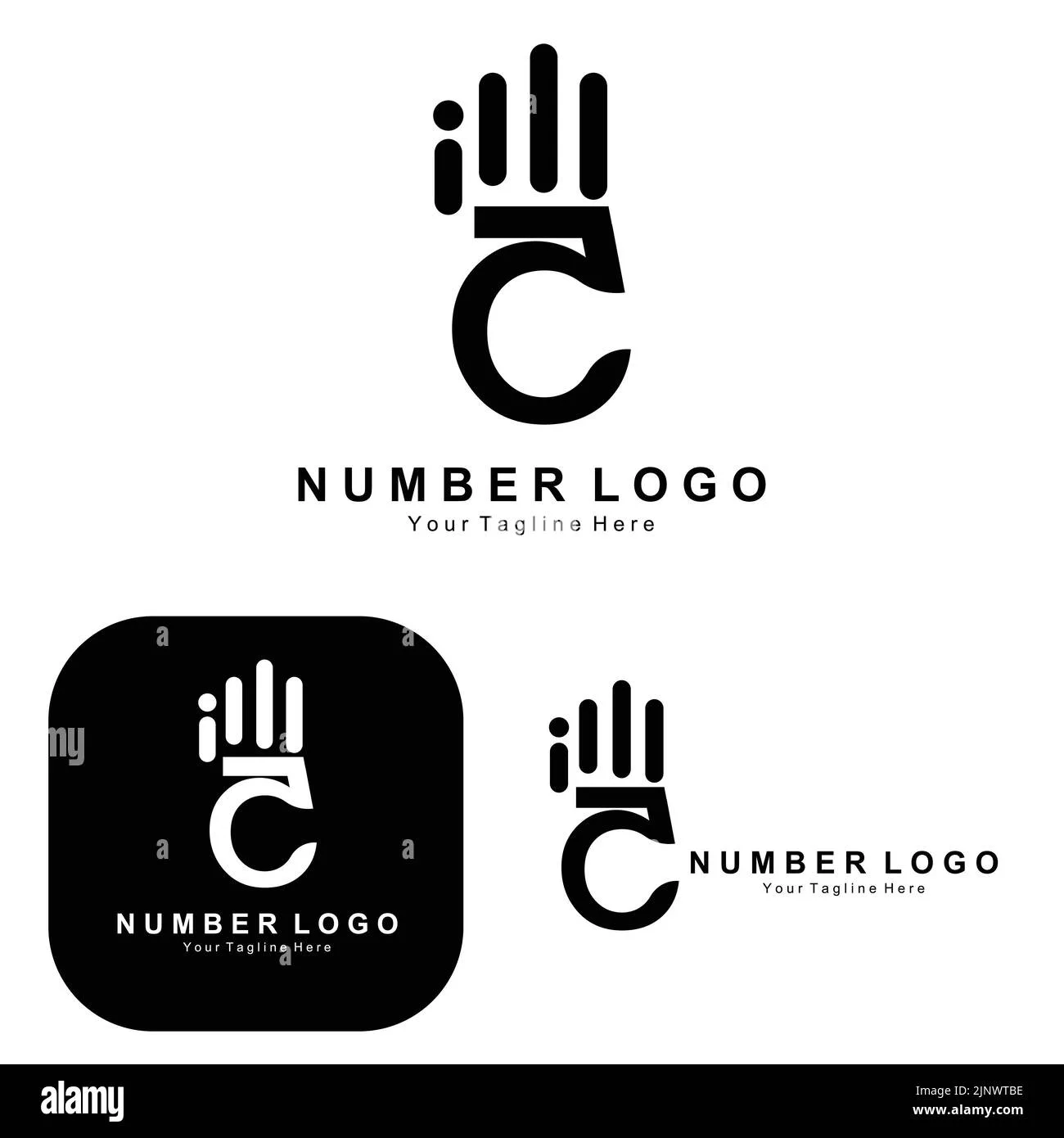 Number 5 Five Logo Design Premium Simple Icon Vector Suitable For Company Banner Sticker