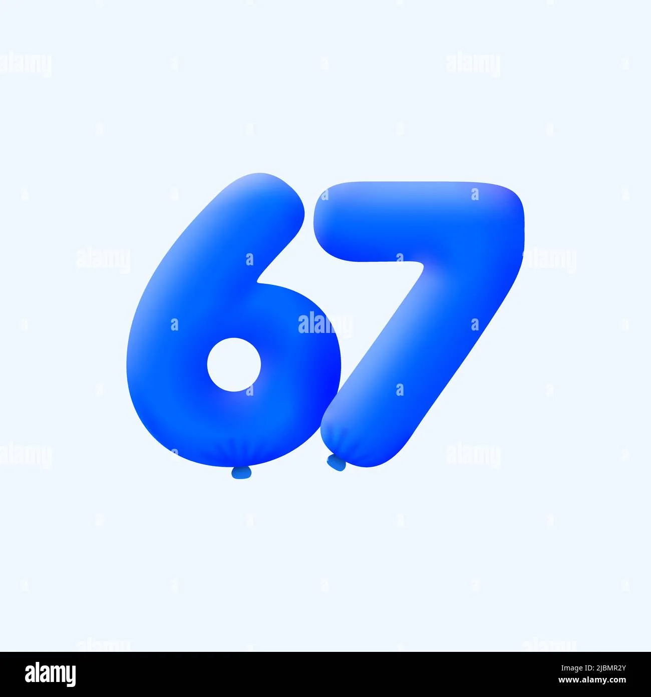 Number 67 Stock Vector Images Alamy