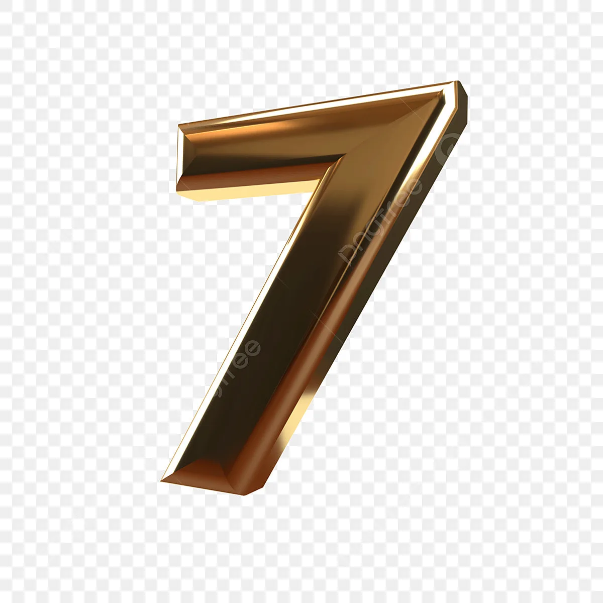 Number 7 3D Images Hd 3D Numbers Premium Design Golden 7 Golden Golden Number 3D Silver